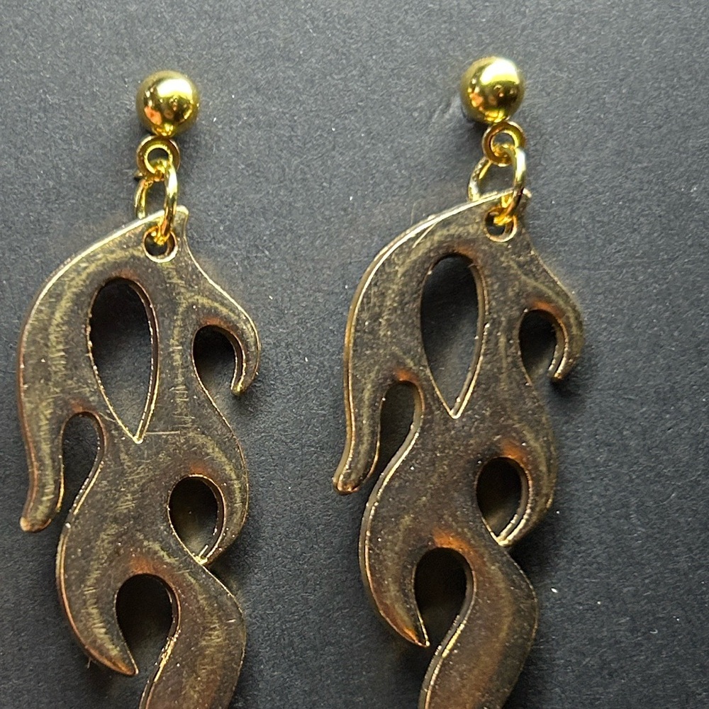 3/$25 Fire Dangle Earrings - Picture 6 of 6